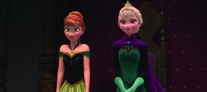 אנה ואלזה ב'פרוזן'