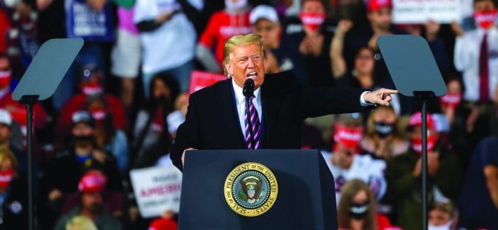 הכרעה אמיתית. טראמפ // צילום: Getty Images IL