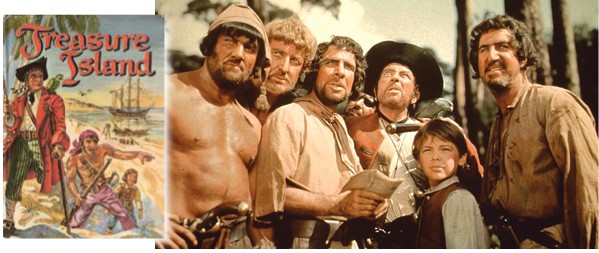 'אי המטמון', 1950