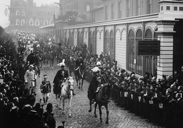 הלוויית המלכה ויקטוריה, 1901 צילום Reinhold Thiele, Getty Images IL