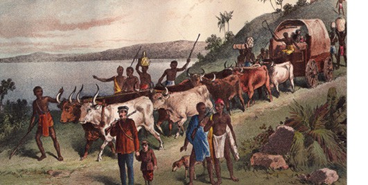 ציור של דיוויד ליווינגסטון, 1873 // צילום: IL Images Getty, Images Getty, p