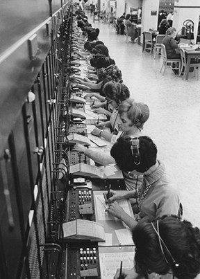 מרכזיית טלפון, שנות ה־30