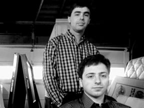 סרגיי ברין (למטה) ולארי פייג'