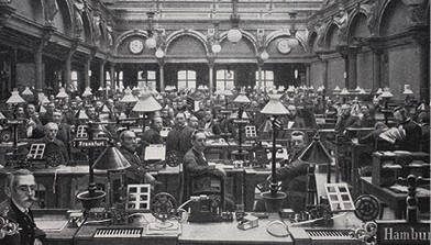 תחנת טלגרף במאה ה־19 צילום Bildagentur-online, Universal Images Group via Getty Images IL