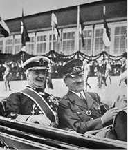 הורטי והיטלר, 1938